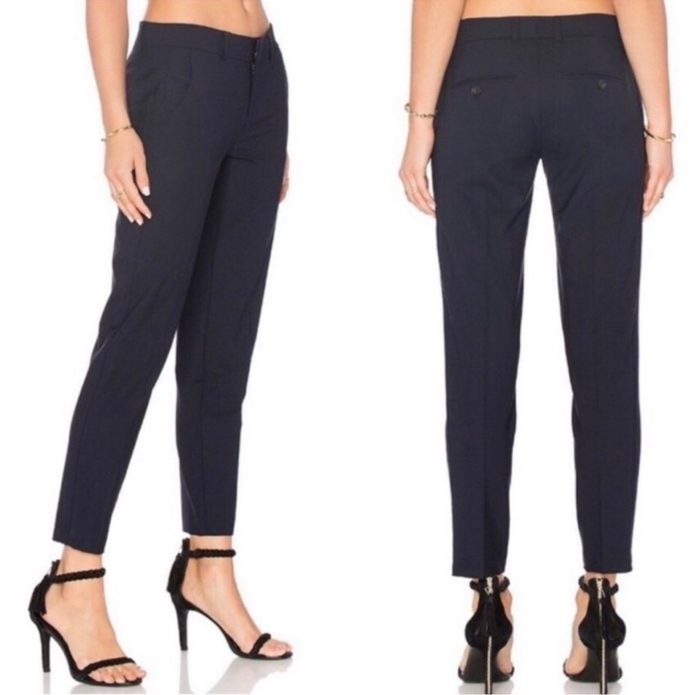 Vince Slim Ankle Trouser Pants size 6 Black